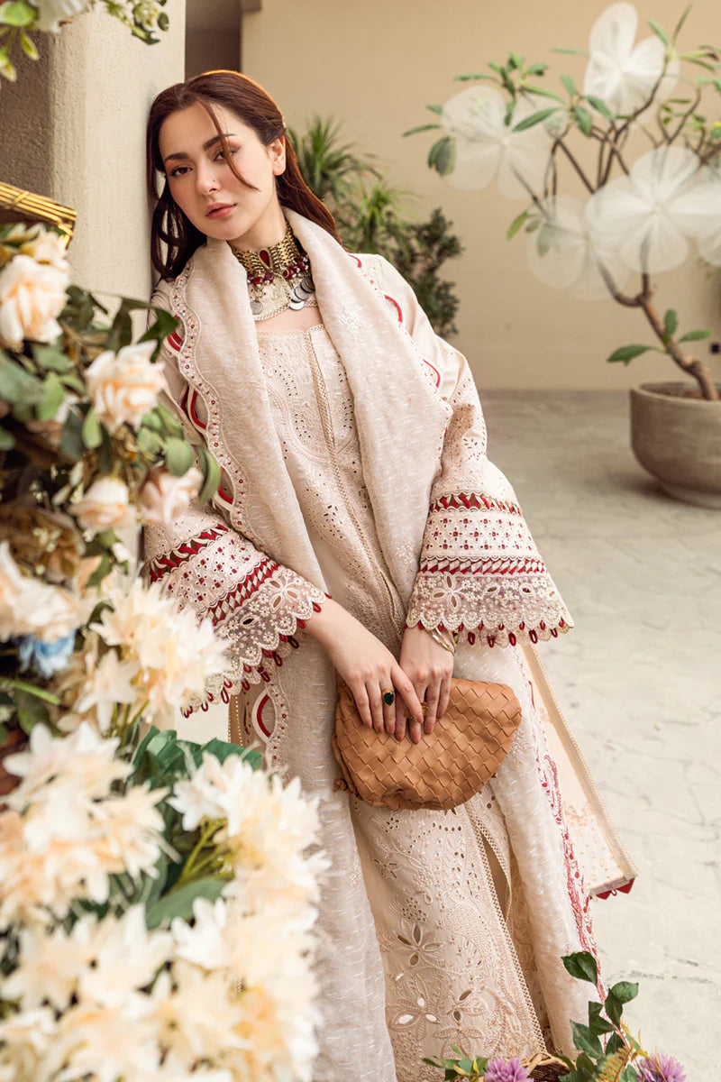 Qalamkar Sahil luxury unstitched lawn suits 2025 - FK-16-Anaya
