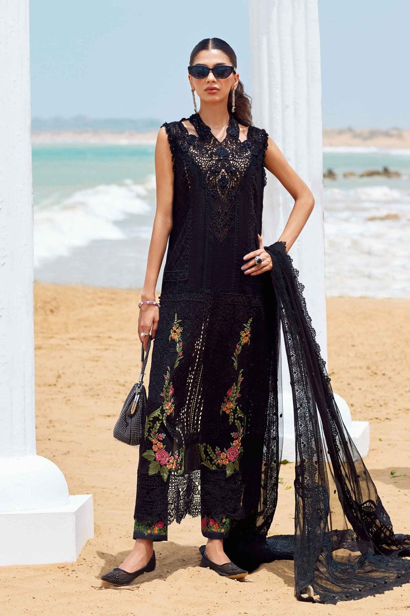 Maria B Eid Luxury Unstitched Lawn Suits 2025 - EID LAWN-25-01
