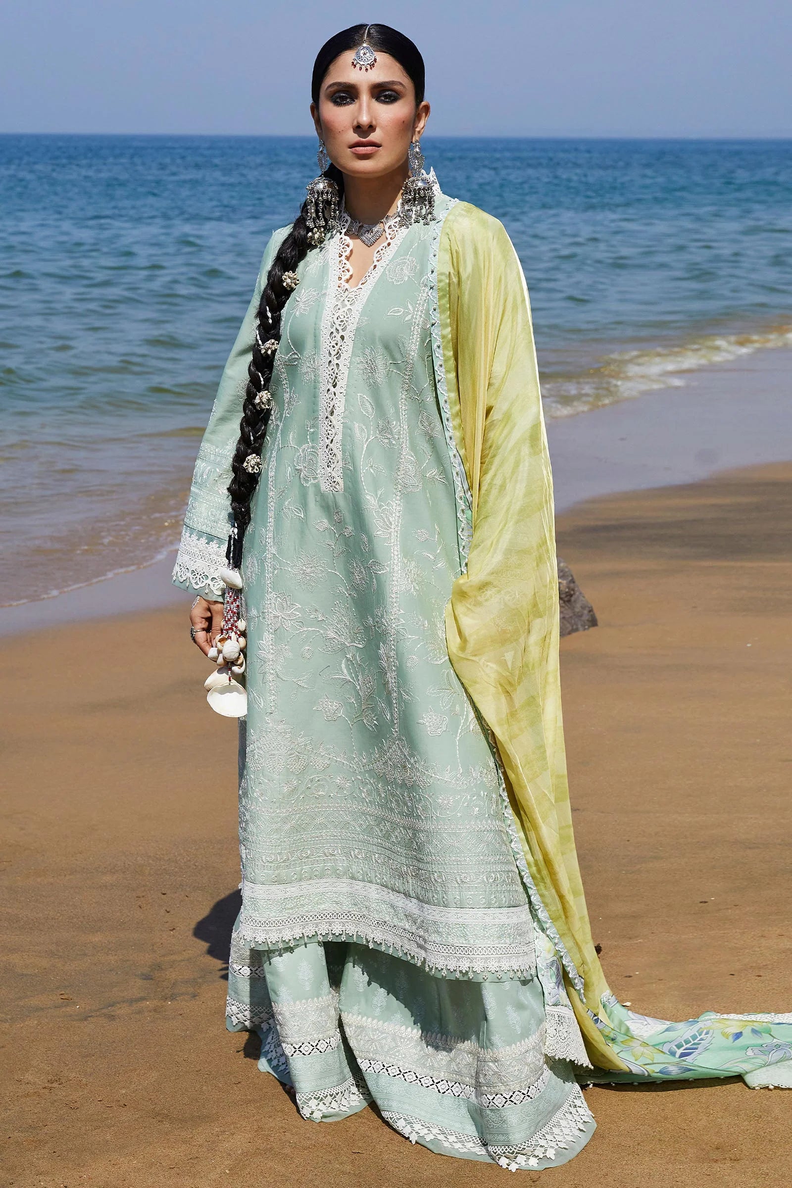 Zara Shahjahan Luxury Lawn Suits | 2024 | 1B