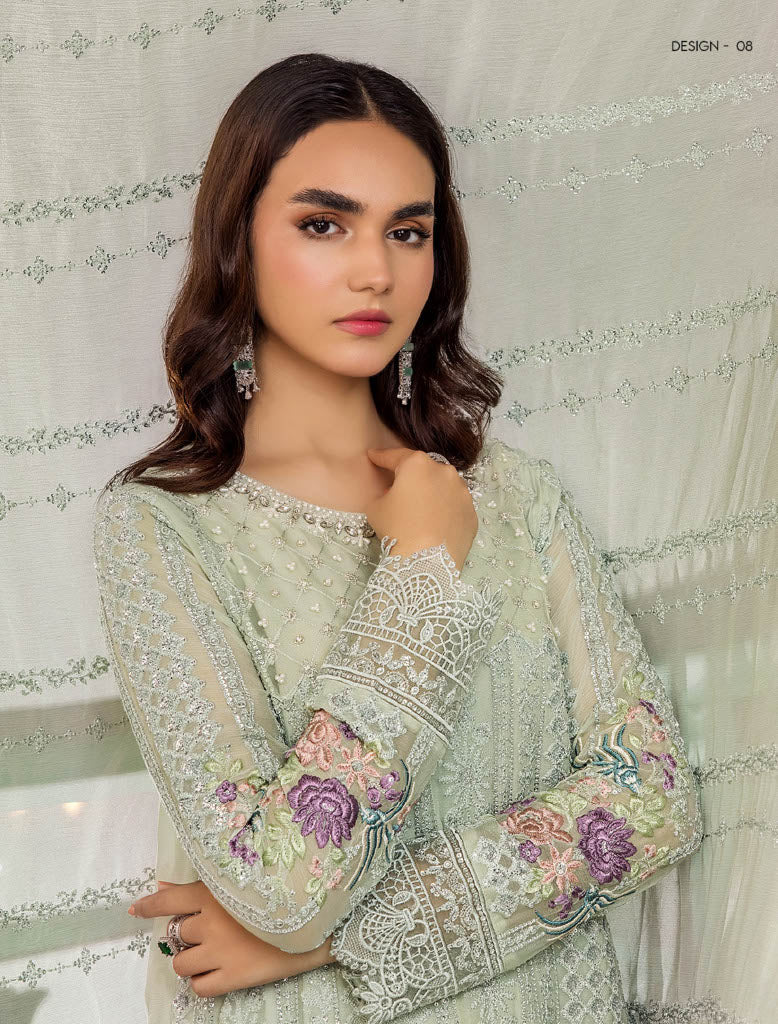 Ronak e mahel partywear chiffon suits-08