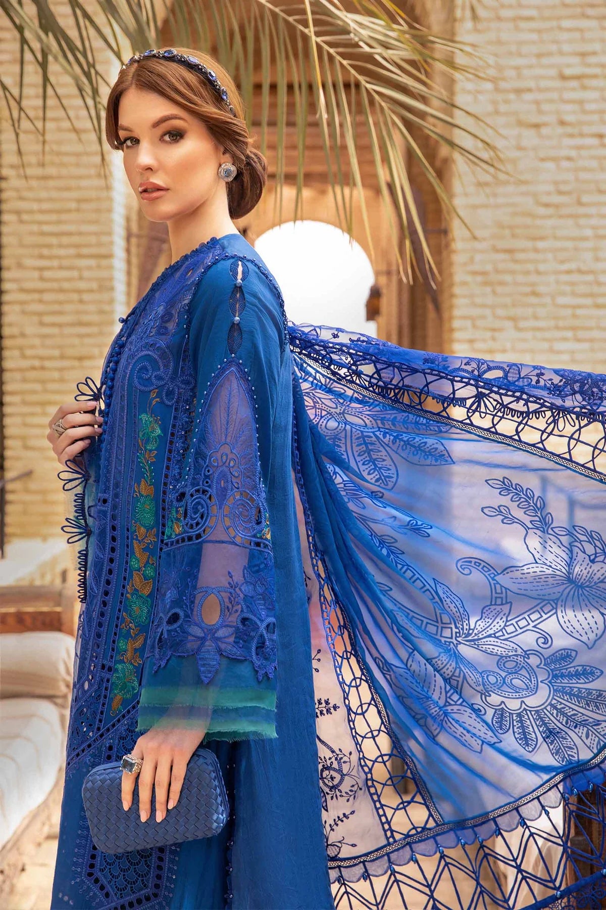 MARIA B Luxury Lawn Suits | 2024 | 4B
