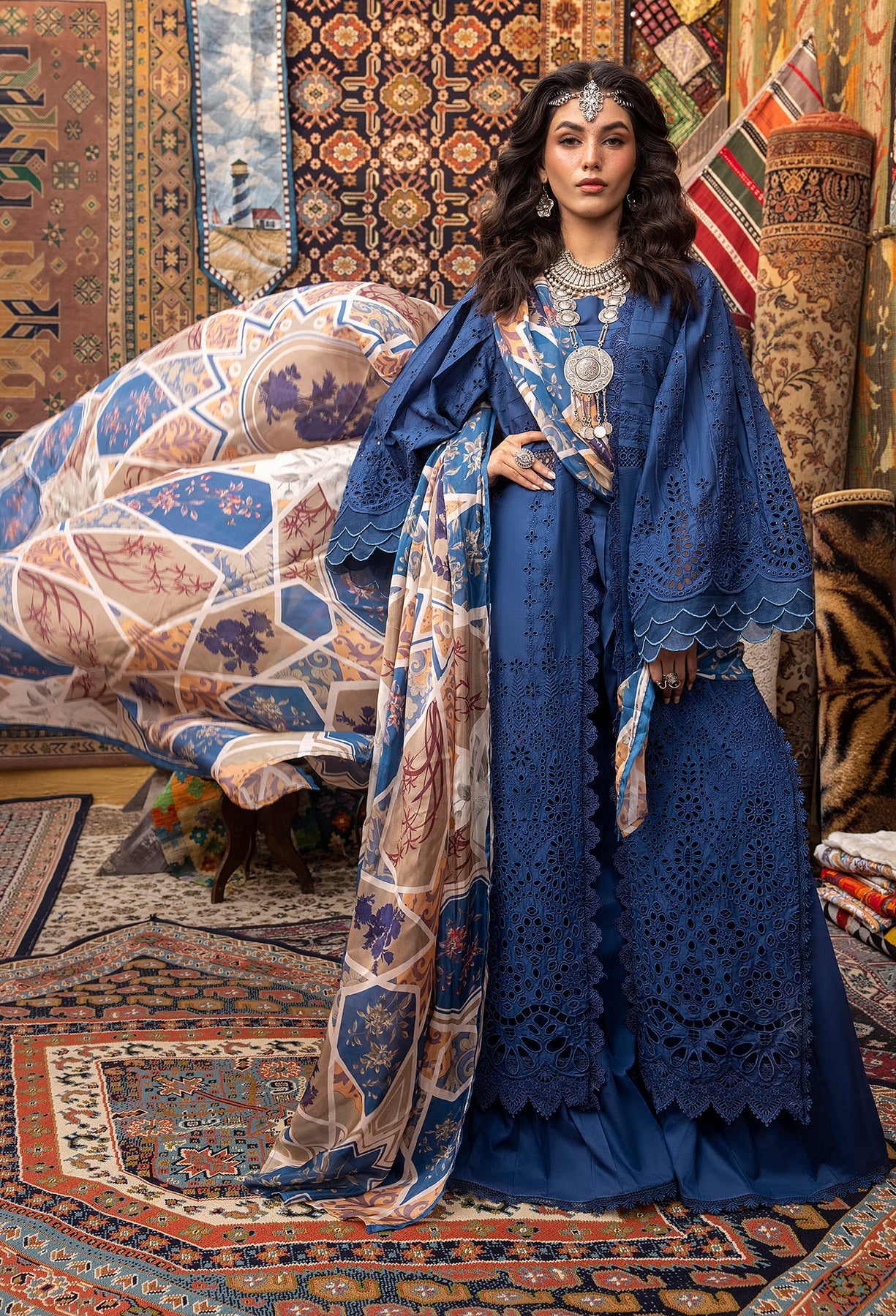 Adan’s Libas Lawn Suits by Ayesha Zia | 2024 | Lawn 5512