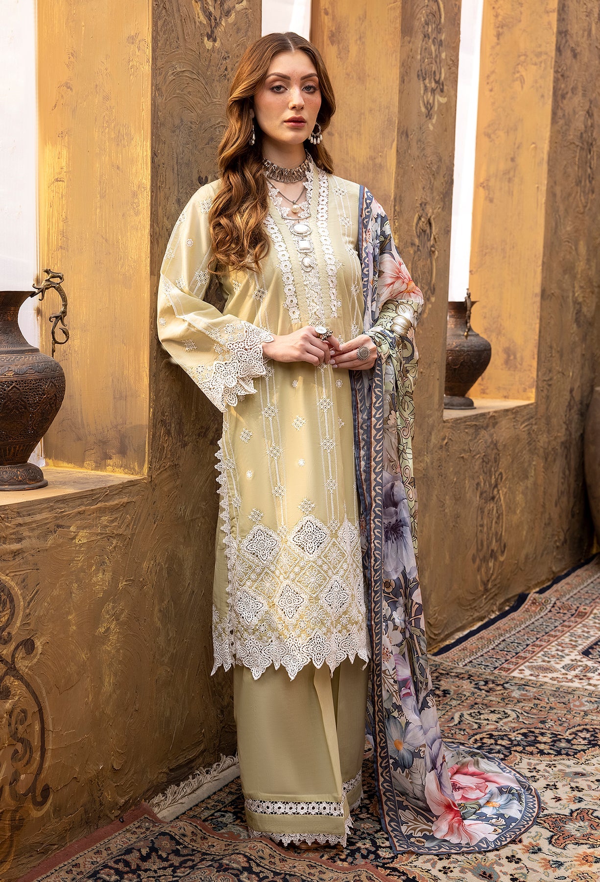 Adan’s Libas Lawn Suits by Ayesha Zia | 2024 | Lawn 5513