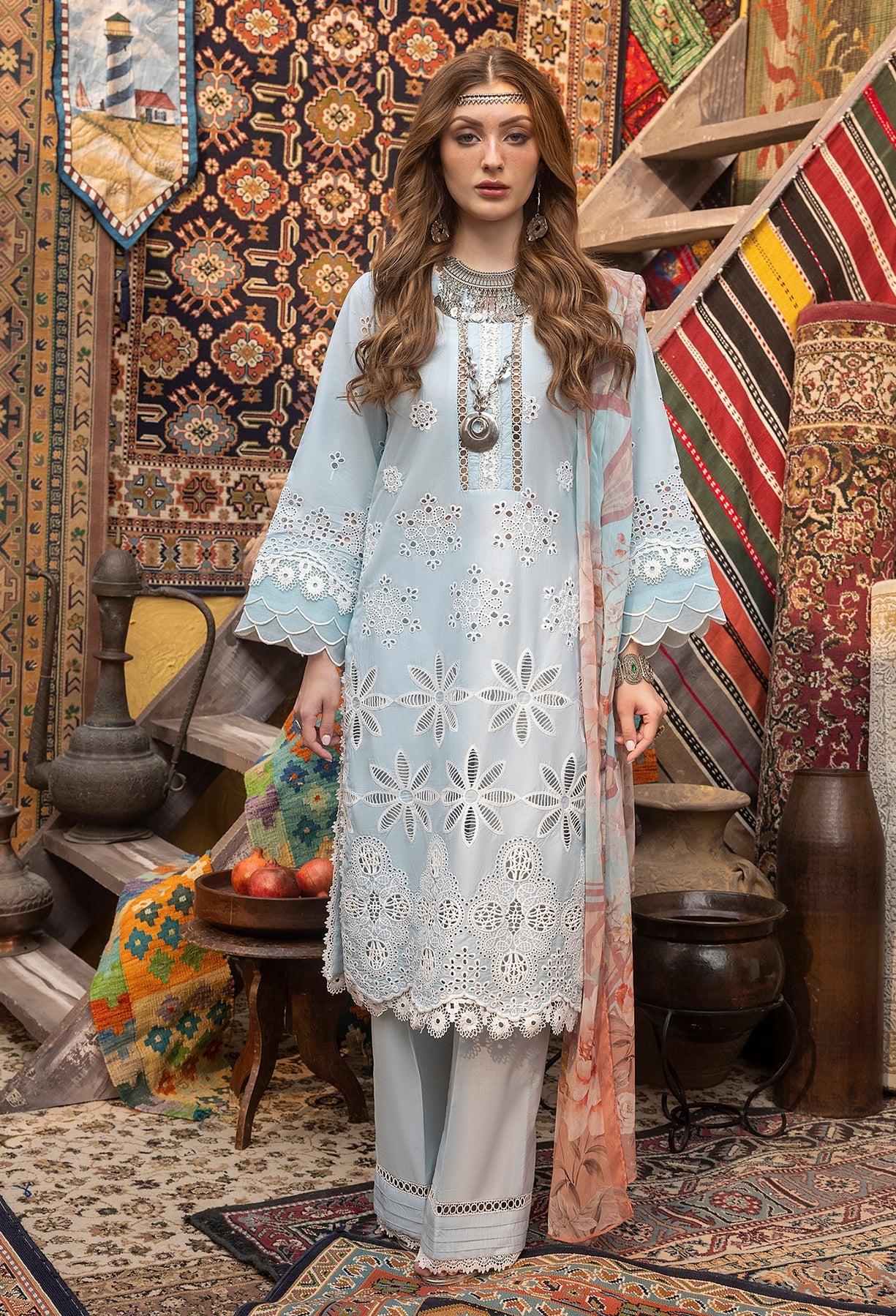 Adan’s Libas Lawn Suits by Ayesha Zia | 2024 | Lawn 5514