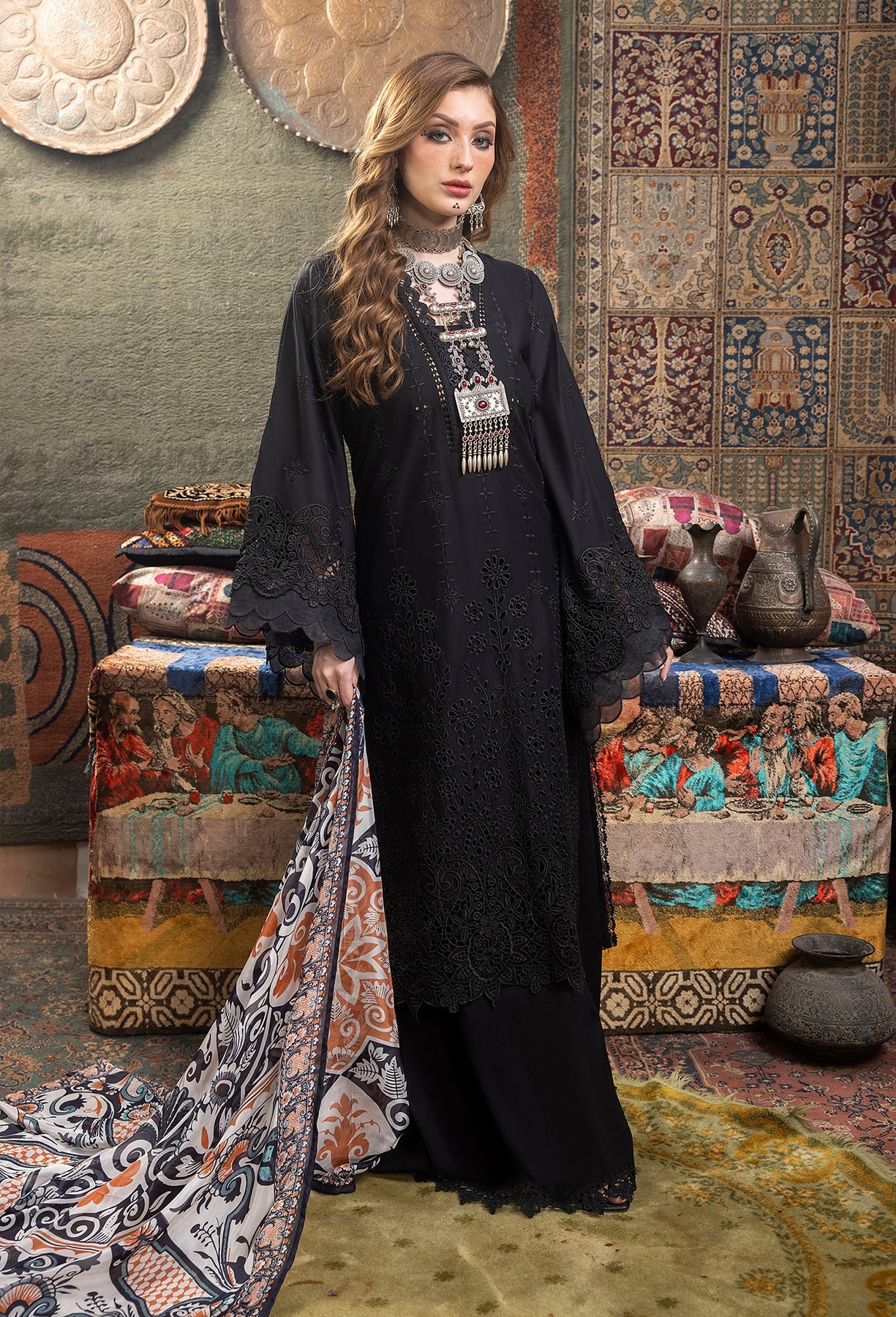 Adan’s Libas Lawn Suits by Ayesha Zia | 2024 | Lawn 5515