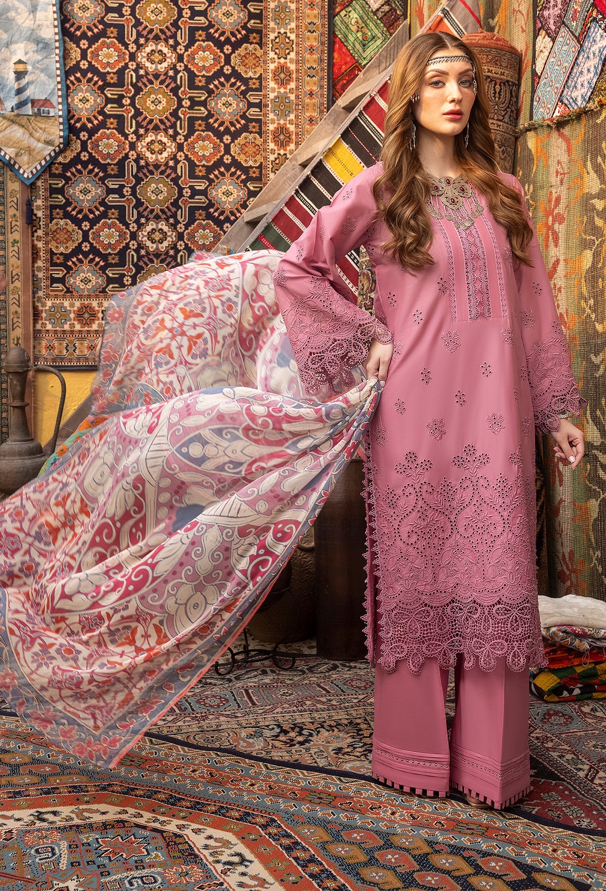Adan’s Libas Lawn Suits by Ayesha Zia | 2024 | Lawn 5516