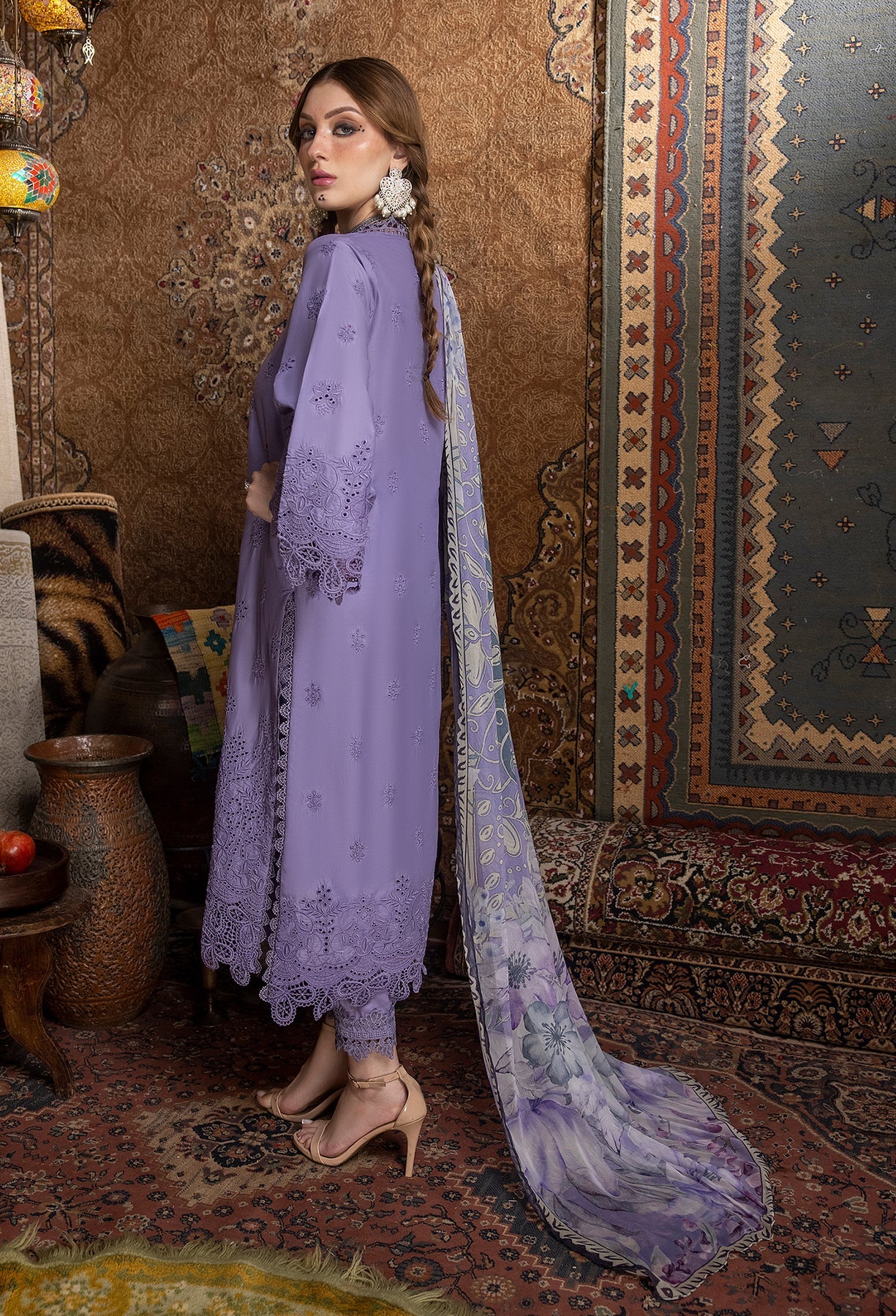 Adan’s Libas Lawn Suits by Ayesha Zia | 2024 | Lawn 5519
