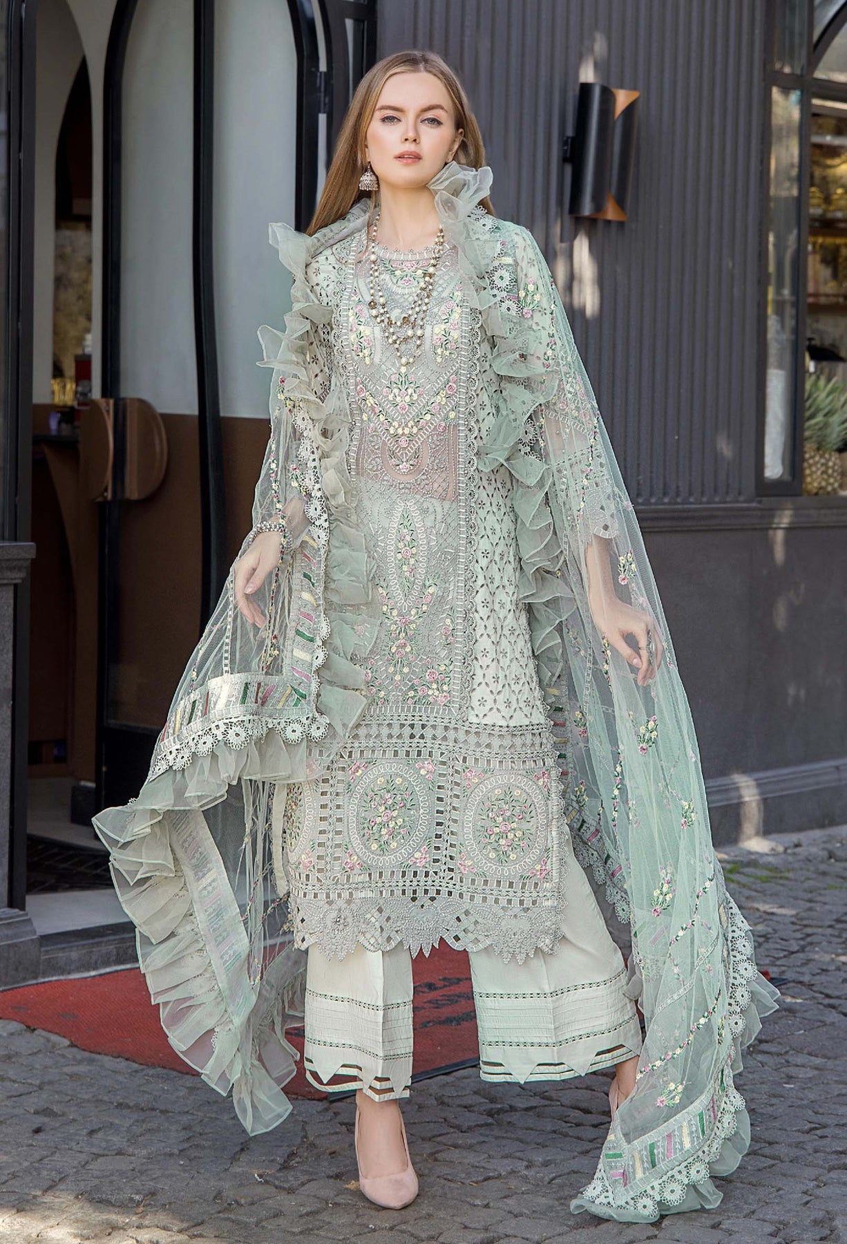Adan's Libas Lawn Suits by Irha Zia | 2024 | 5544
