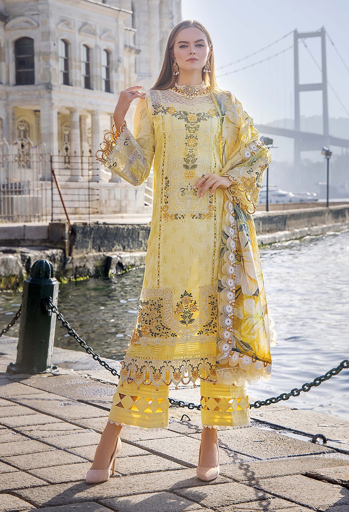 Adan's Libas Lawn Suits by Irha Zia | 2024 | 5552