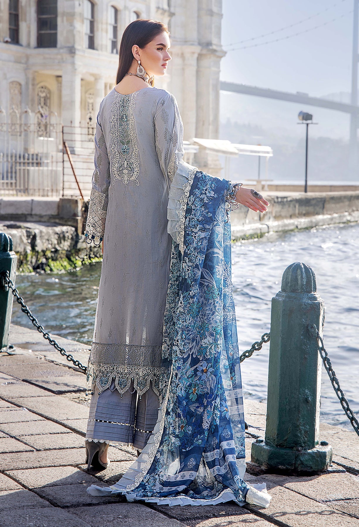 Adan's Libas Lawn Suits by Irha Zia | 2024 | 5554