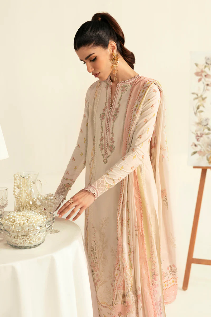 Qalamkar Qprints unstitched lawn suits - 2025 - Nena