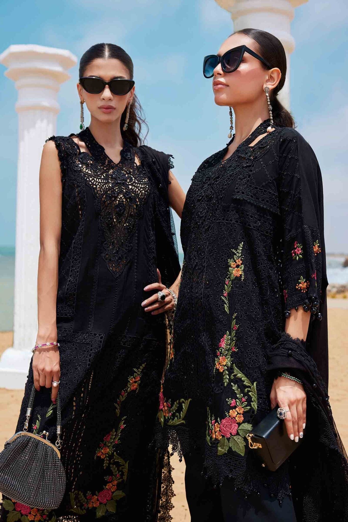 Maria B Eid Luxury Unstitched Lawn Suits 2025 - EID LAWN-25-01