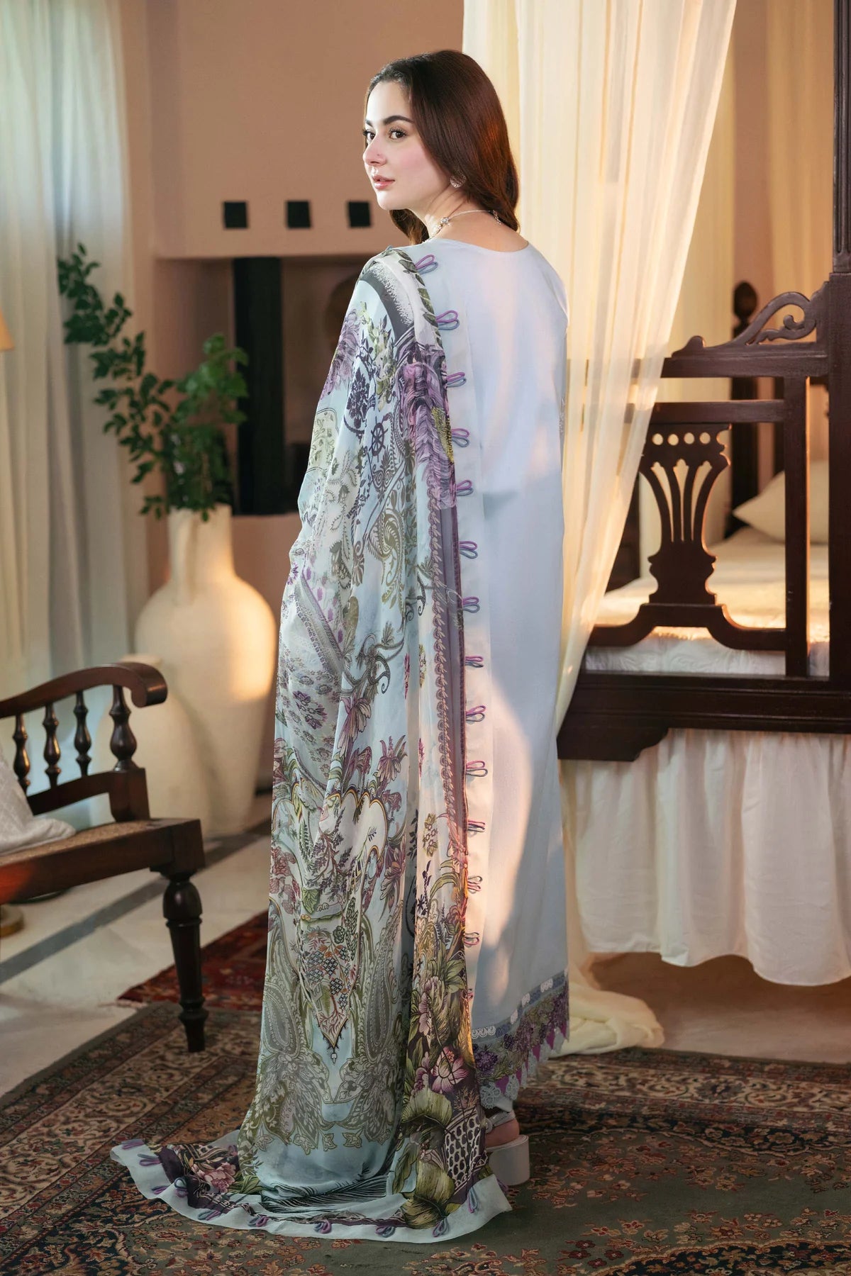 Jade ombré intezar ft. Hania Aamir lawn suits 2025 - 20699