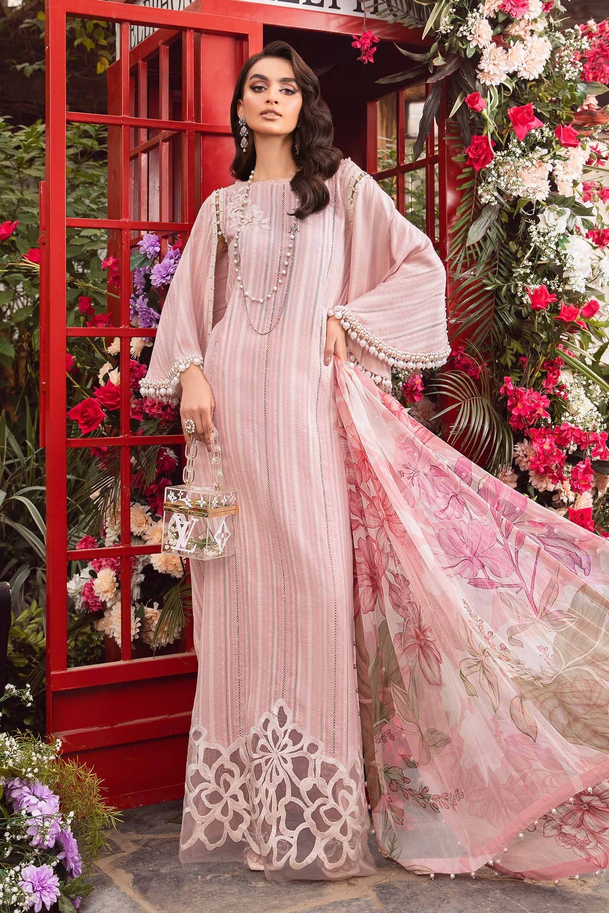 MARIA B M.Prints | Spring Summer Lawn Suits : 2024 | 9B