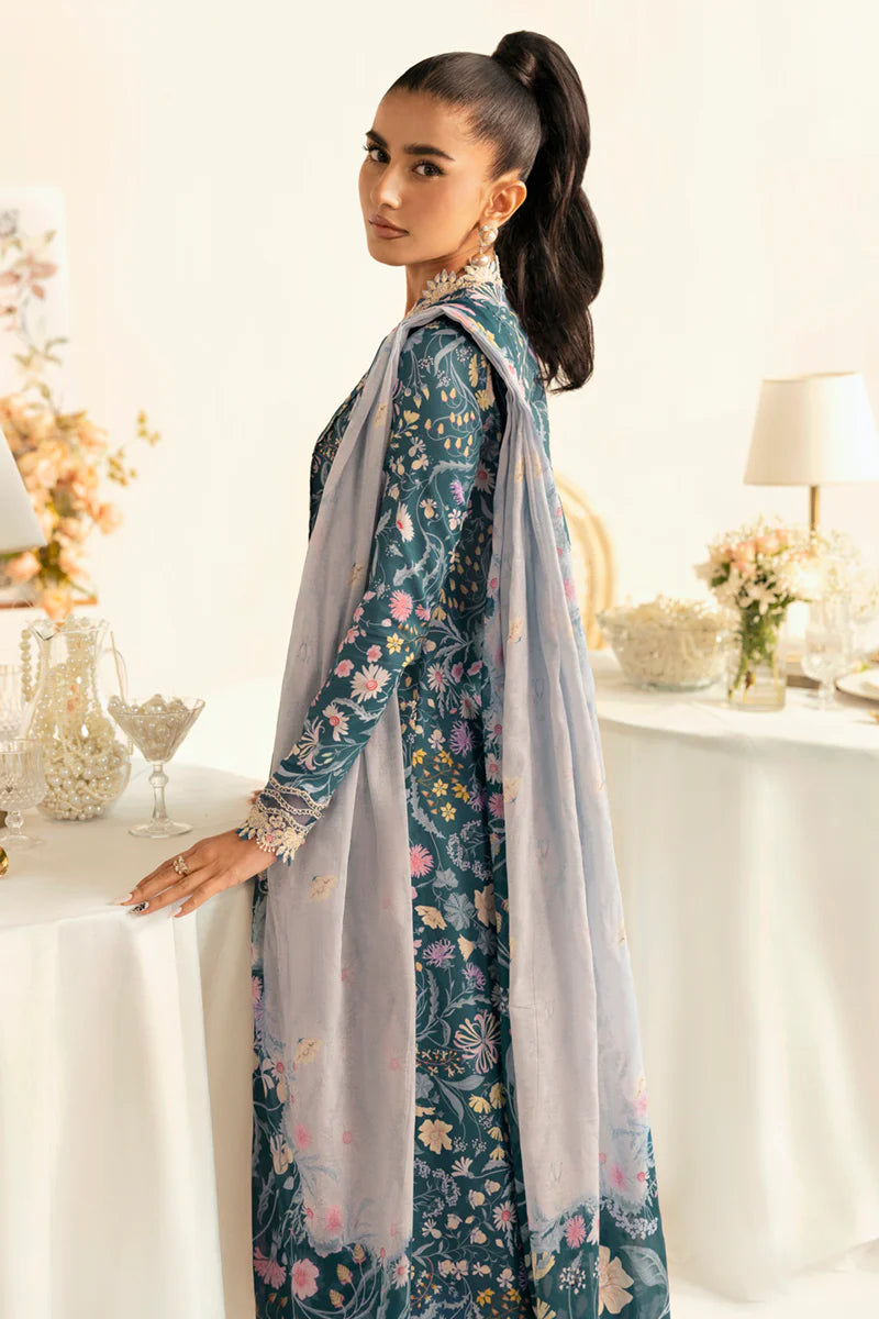 Qalamkar Qprints unstitched lawn suits - 2025 - Rhea
