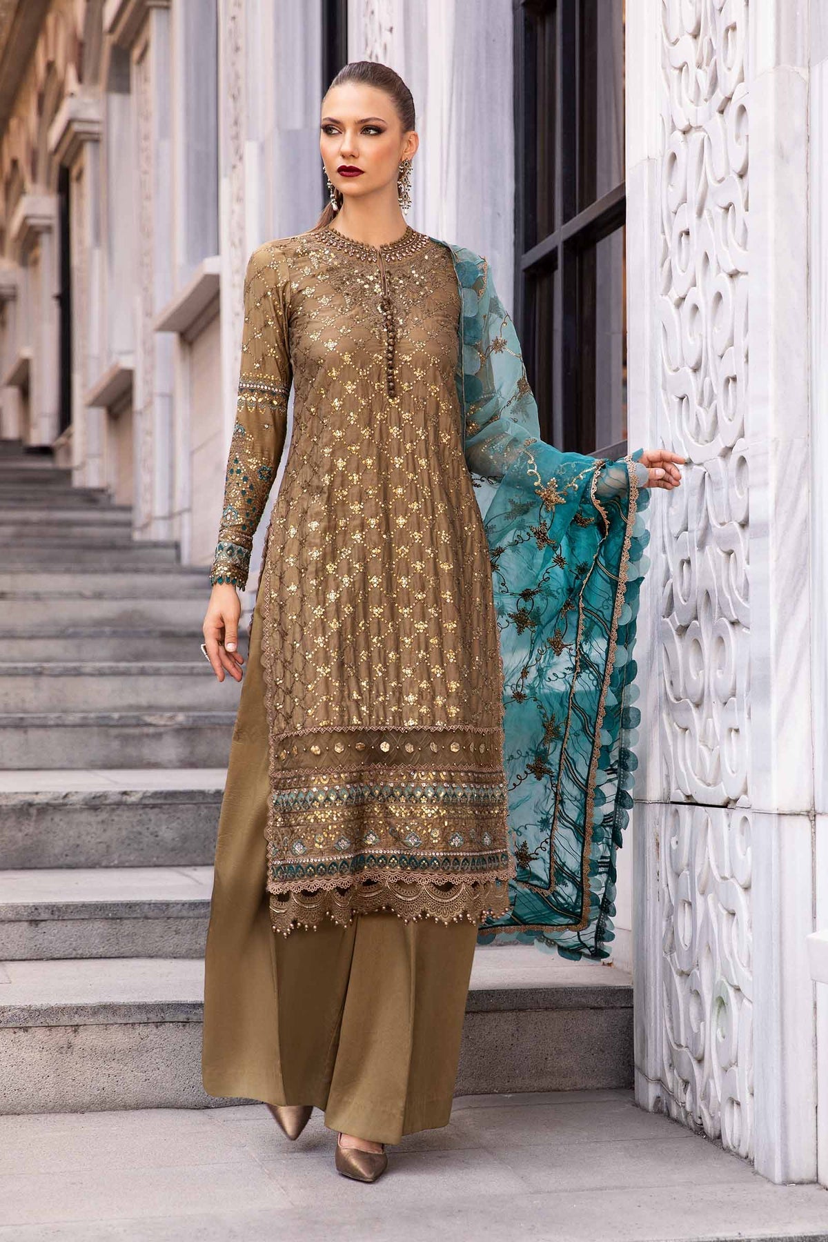 Maria B Sateen Suits | 2024 | CST-808