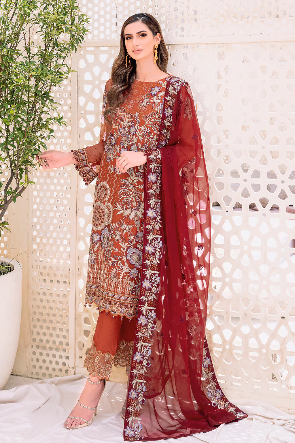 Ramsha Chiffon Suits Vol 23 - F-2303