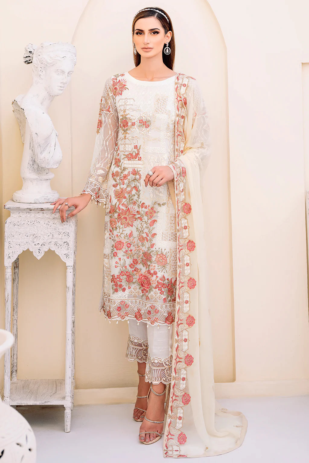 Ramsha Chiffon Suits Vol 23 - F-2308