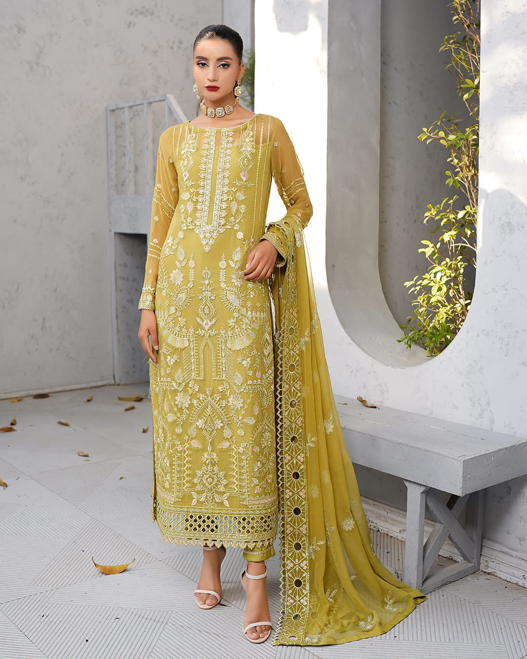 Maryam’s Afsaneh Luxury Chiffon Collection 2025 - Amani-05