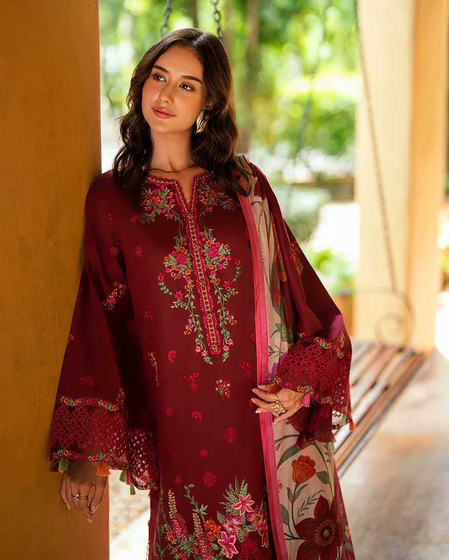 Roheenaz Summer Reverie Unstitched Lawn Collection - Calira