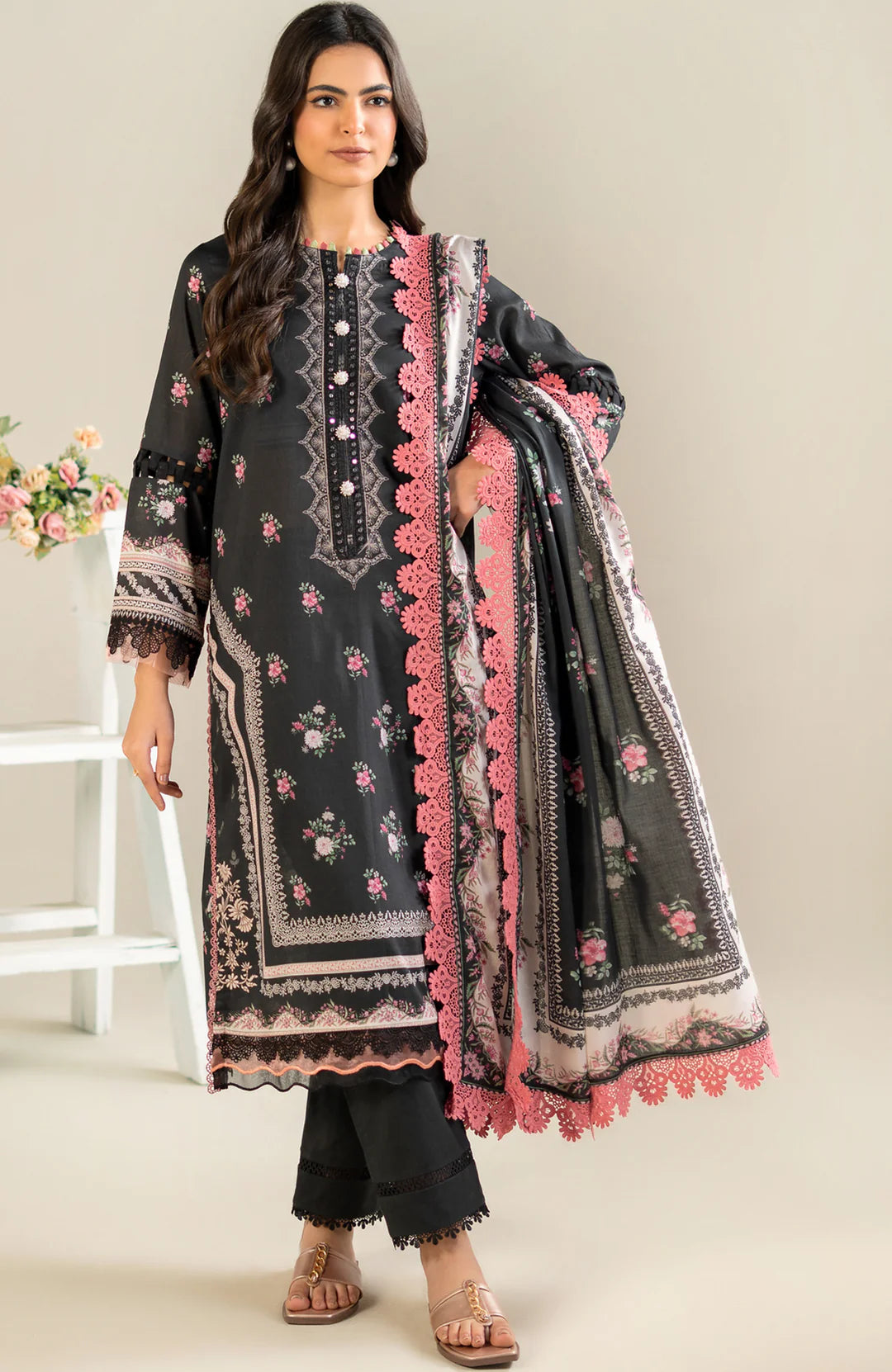 Mausummery summer printed lawn collection Vol 2 - 2025 - D-06