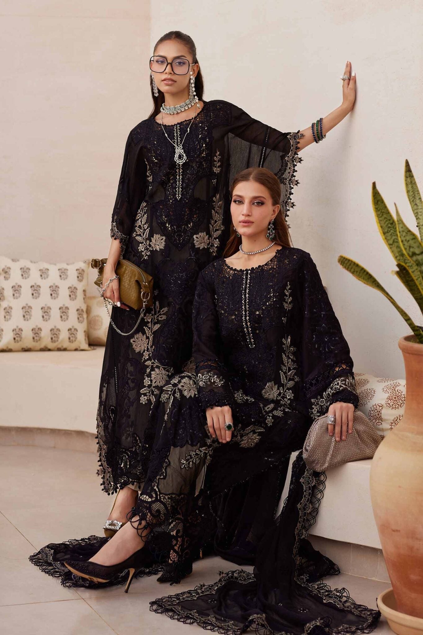 Maria B Eid Luxury Unstitched Lawn Suits 2025 - EID LAWN-25-03