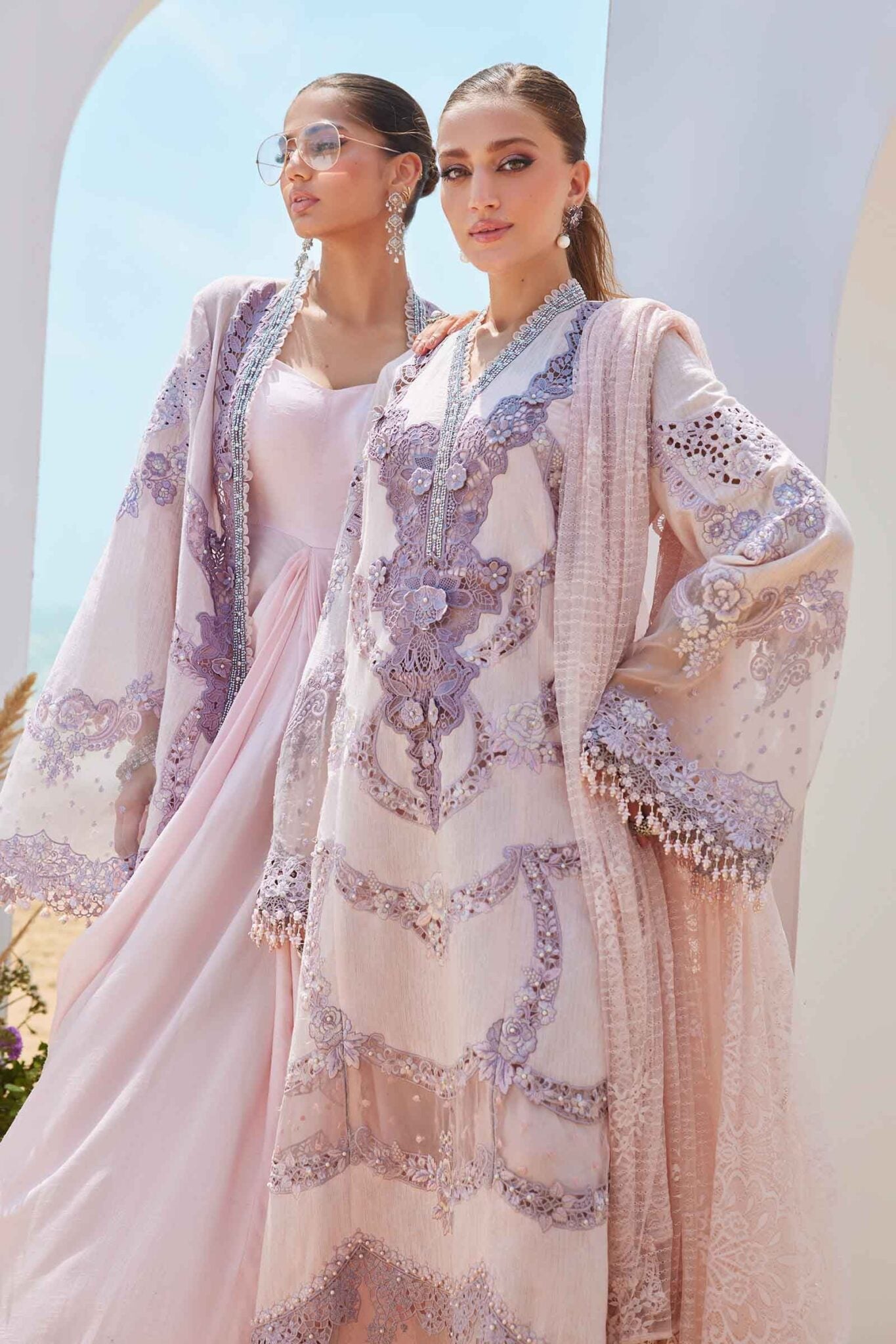 Maria B Eid Luxury Unstitched Lawn Suits 2025 - EID LAWN-25-02