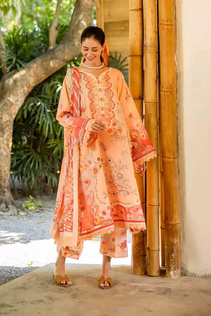 Roheenaz Ethereal Bloom Lawn Suits 2025 - 5A - Zaria