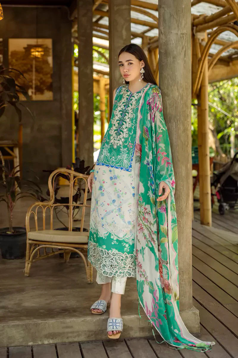 Roheenaz Ethereal Bloom Lawn Suits 2025 - 4B - Zafira