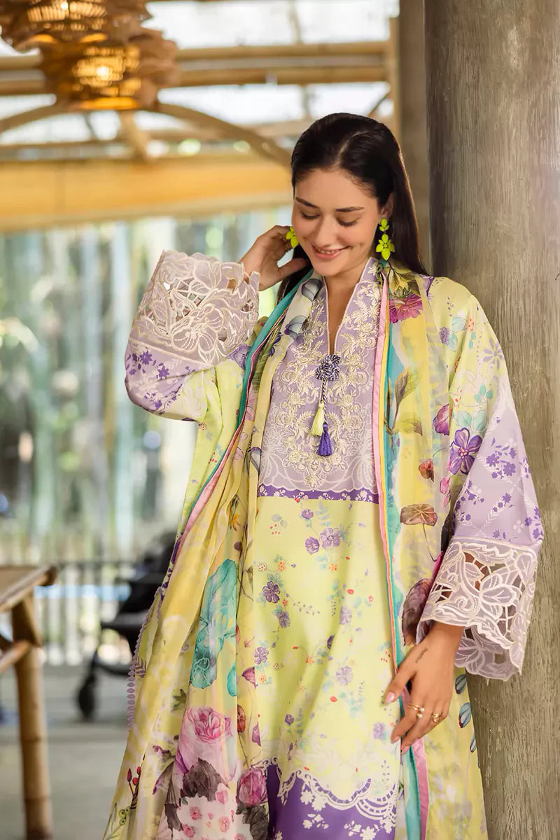 Roheenaz Ethereal Bloom Lawn Suits 2025 - 4A - Elysse