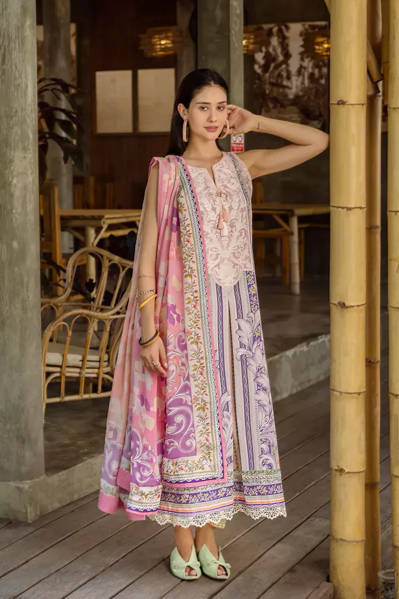 Roheenaz Ethereal Bloom Lawn Suits 2025 - 3B - Eloria