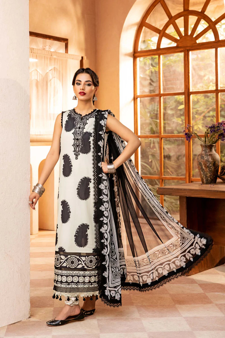 Maria B Mbasics Lawn collection 2025 - D-911B