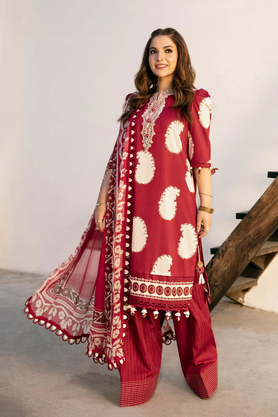 Maria B Mbasics Lawn collection 2025 - D-911A