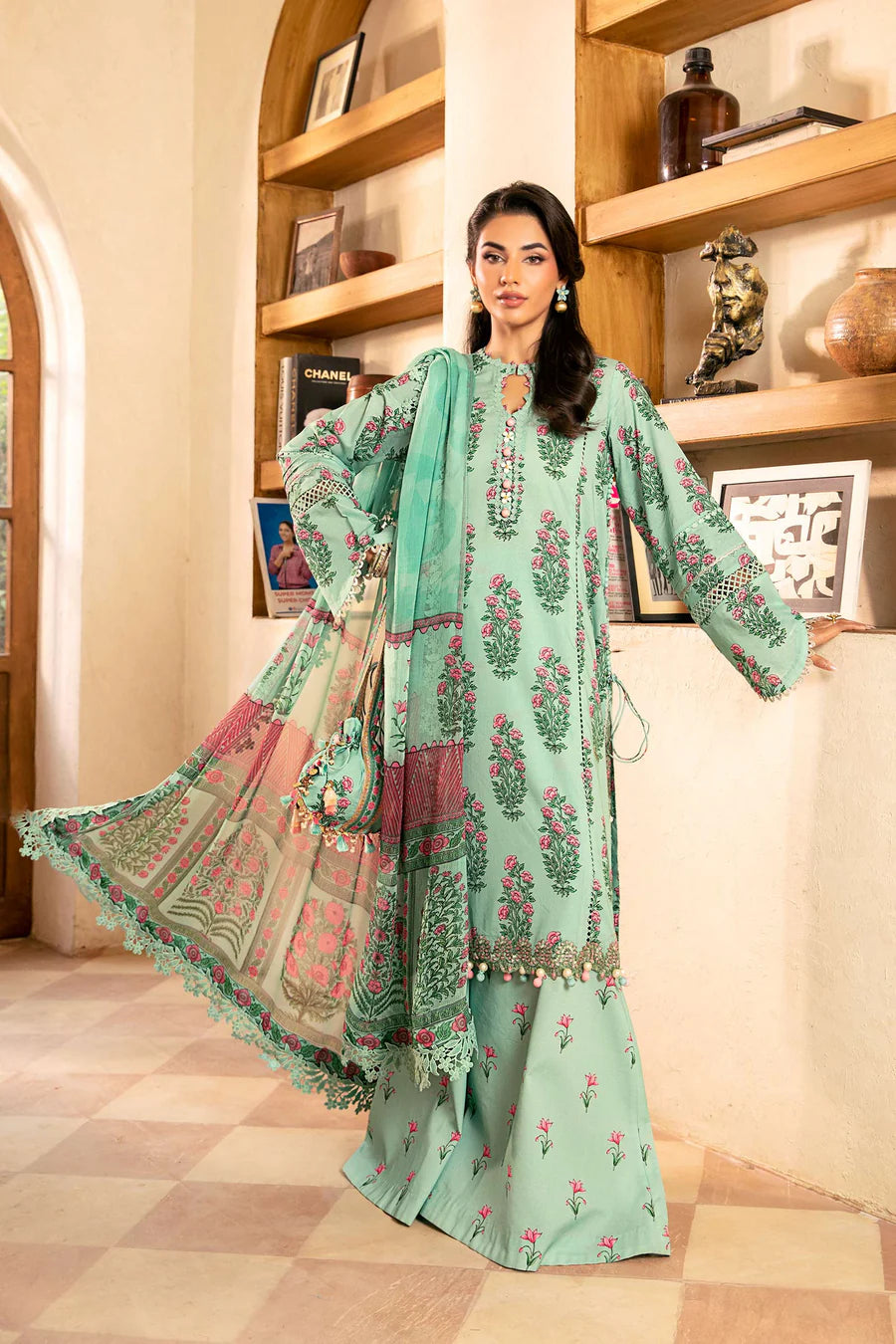 Maria B Mbasics Lawn collection 2025 - D-908B
