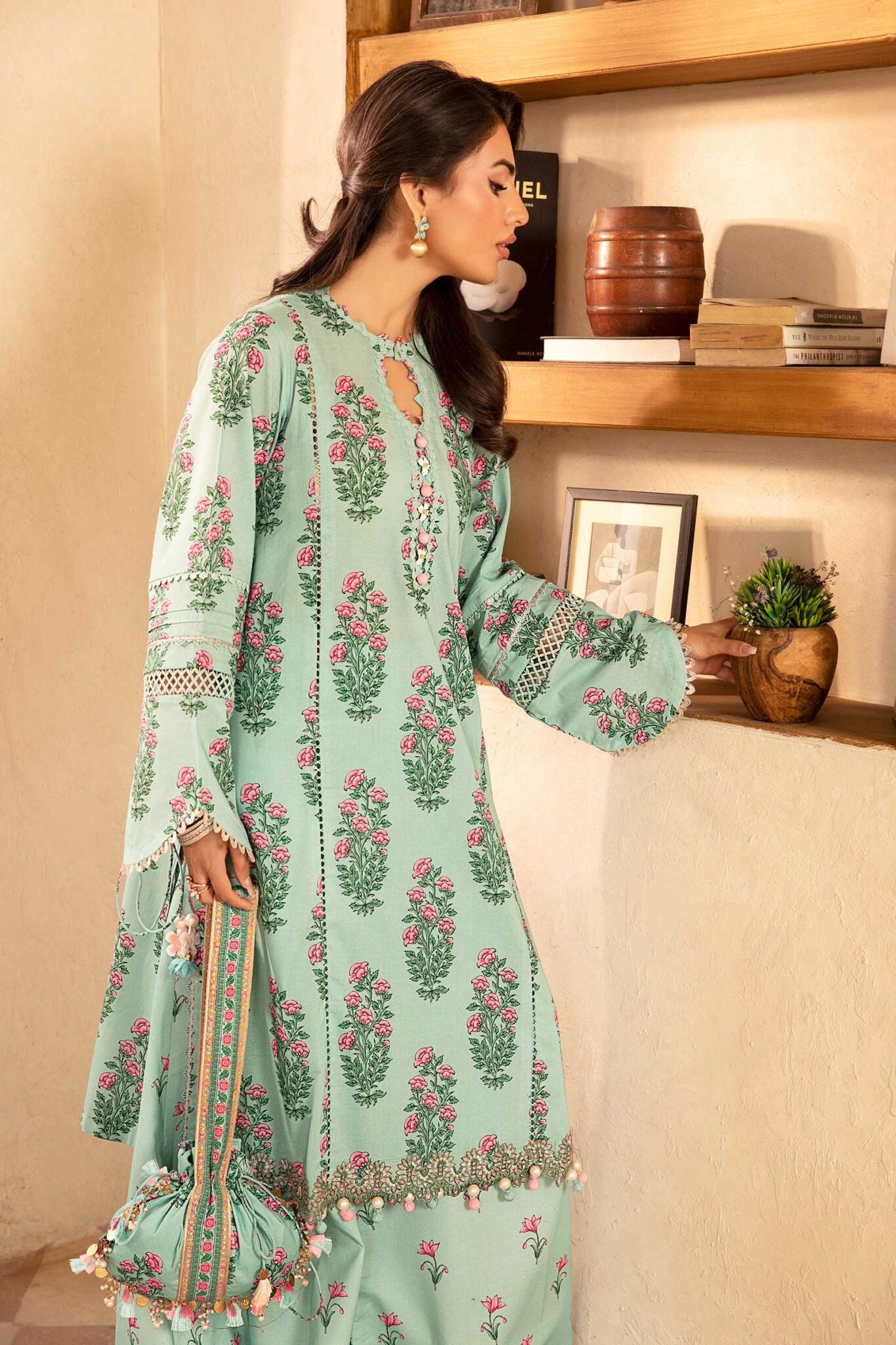 Maria B Mbasics Lawn collection 2025 - D-908B