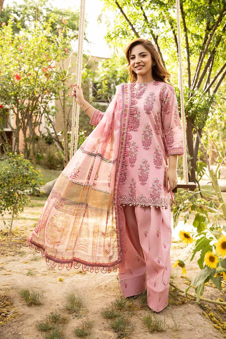 Maria B Mbasics Lawn collection 2025 - D-908A