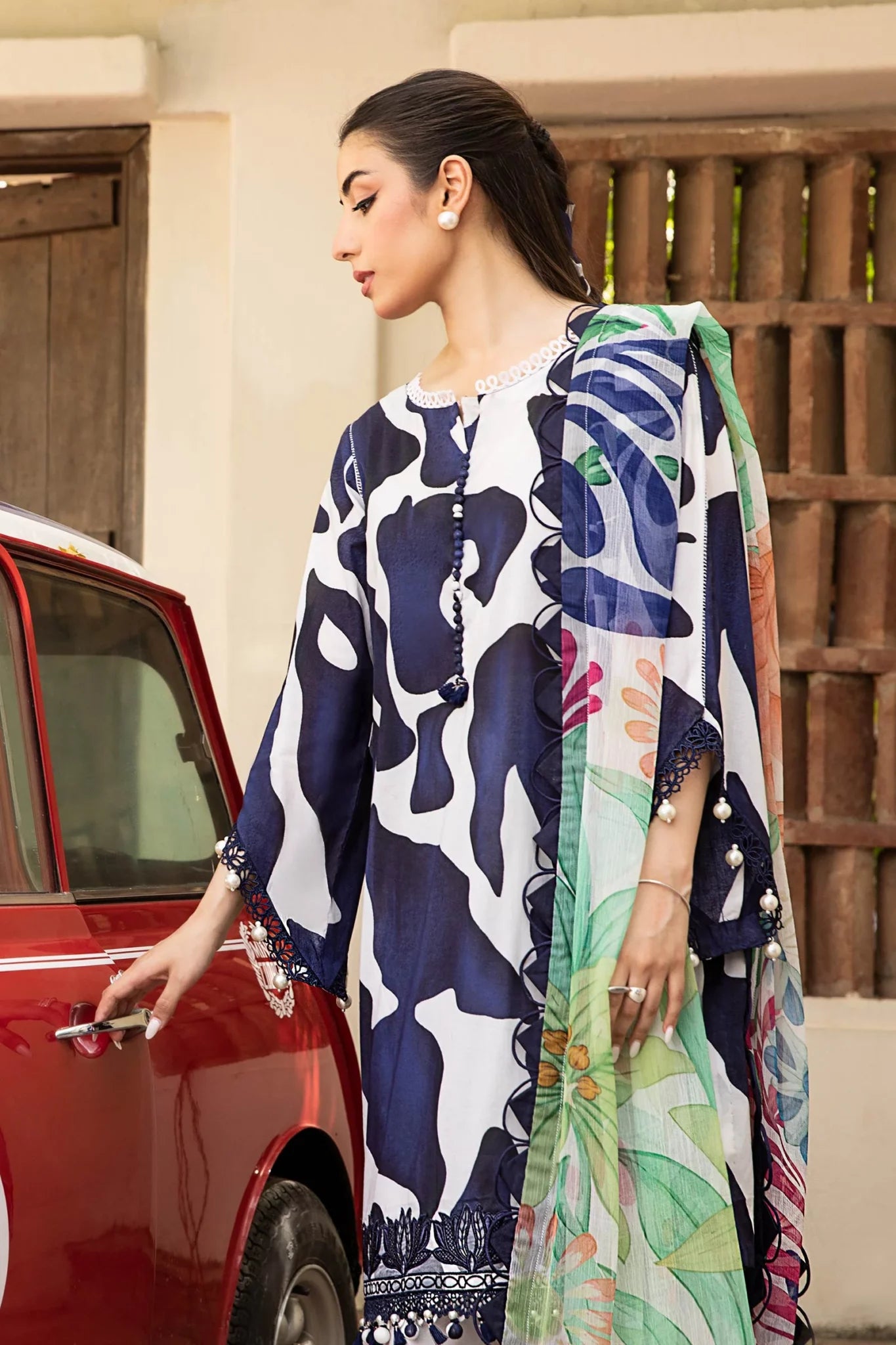 Maria B Mbasics Lawn collection 2025 - D-905B