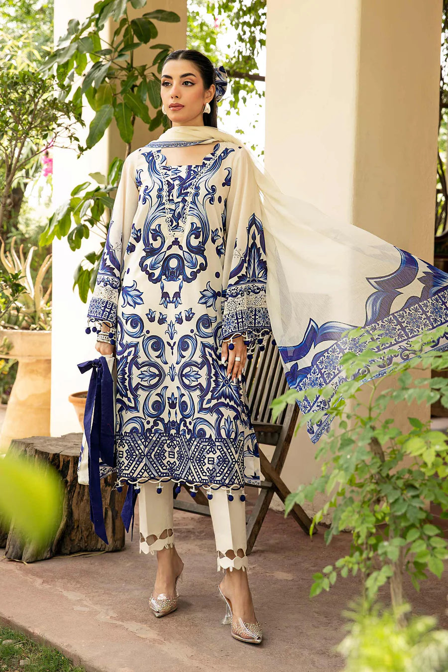 Maria B Mbasics Lawn collection 2025 - D-904A