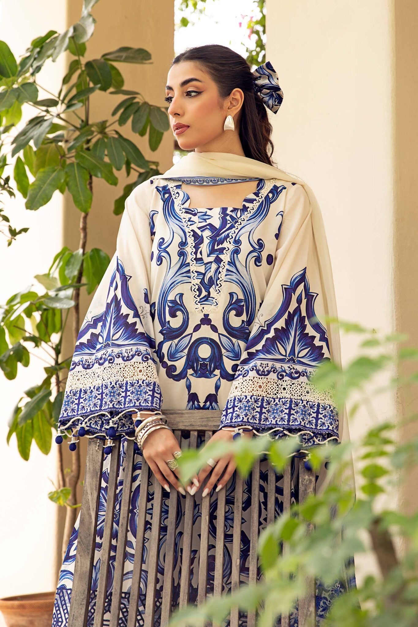 Maria B Mbasics Lawn collection 2025 - D-904A