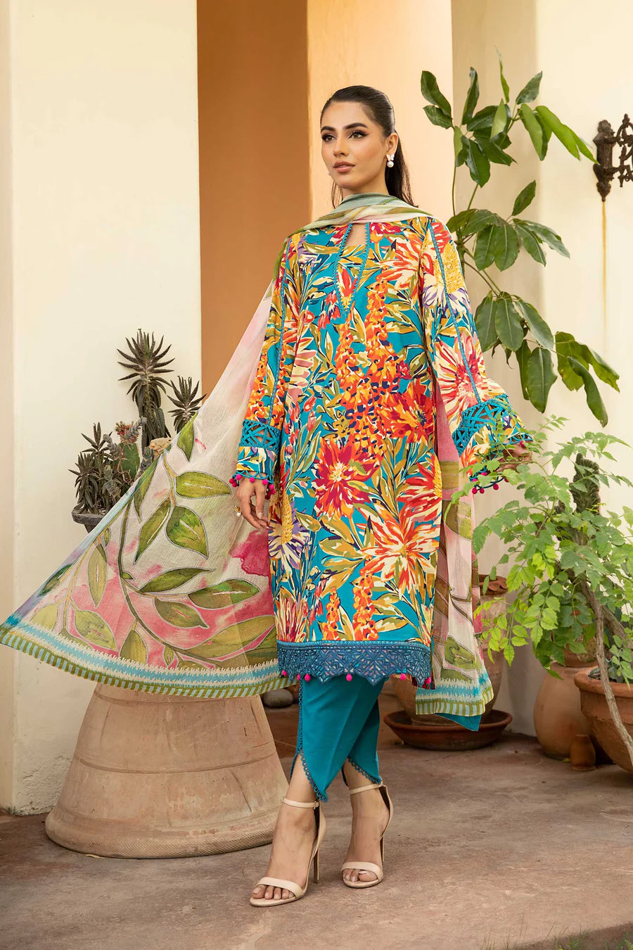 Maria B Mbasics Lawn collection 2025 - D-903A