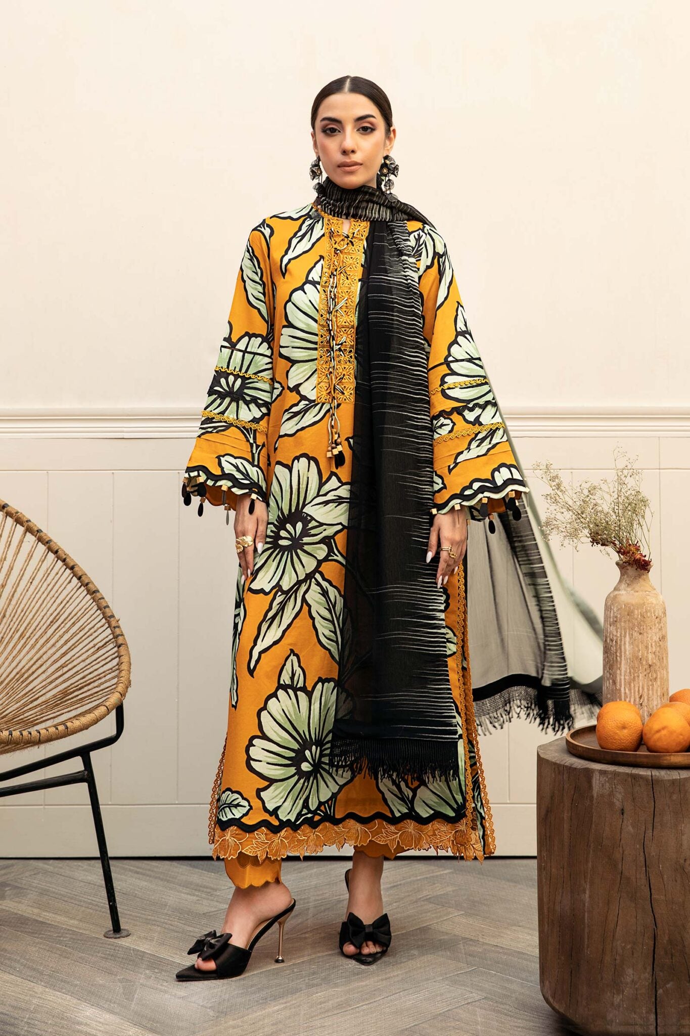 Maria B Mbasics Lawn collection 2025 - D-902A