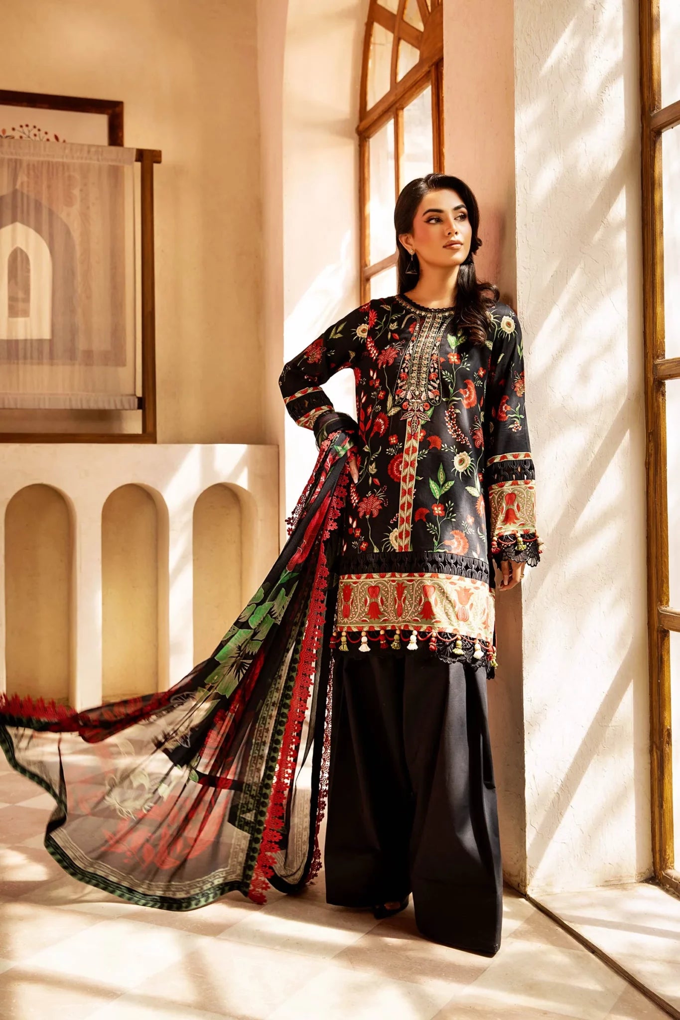 Maria B Mbasics Lawn collection 2025 - D-901A