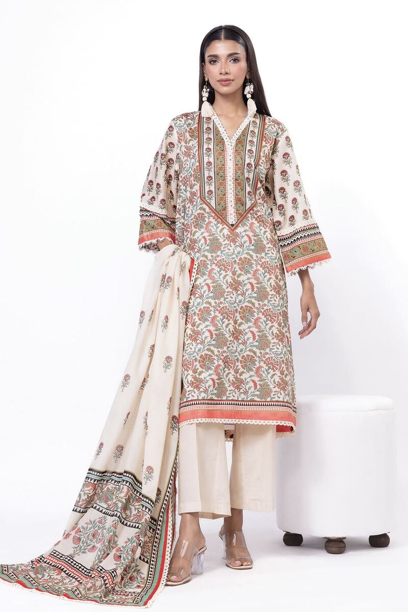 Khaadi Prints Unstitched Lawn Suits 2025 - 121A
