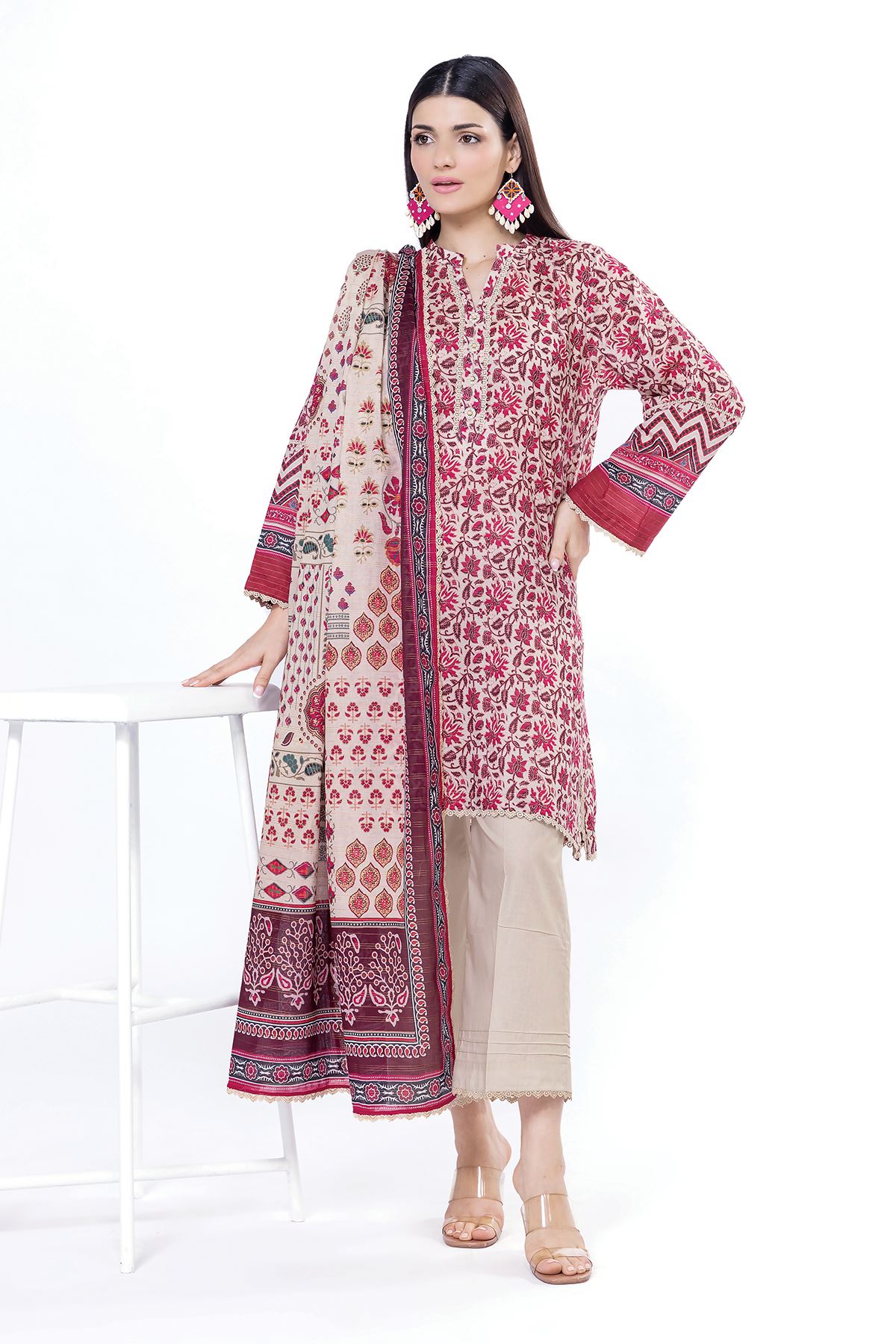 Khaadi Prints Unstitched Lawn Suits 2025 - 09B