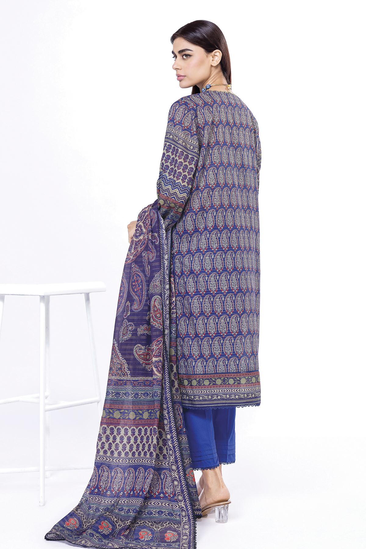 Khaadi Prints Unstitched Lawn Suits 2025 - 10B