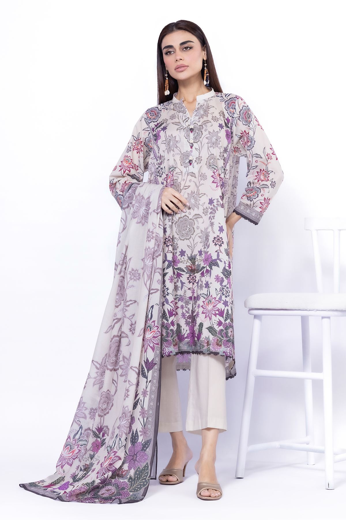 Khaadi Prints Unstitched Lawn Suits 2025 - 255