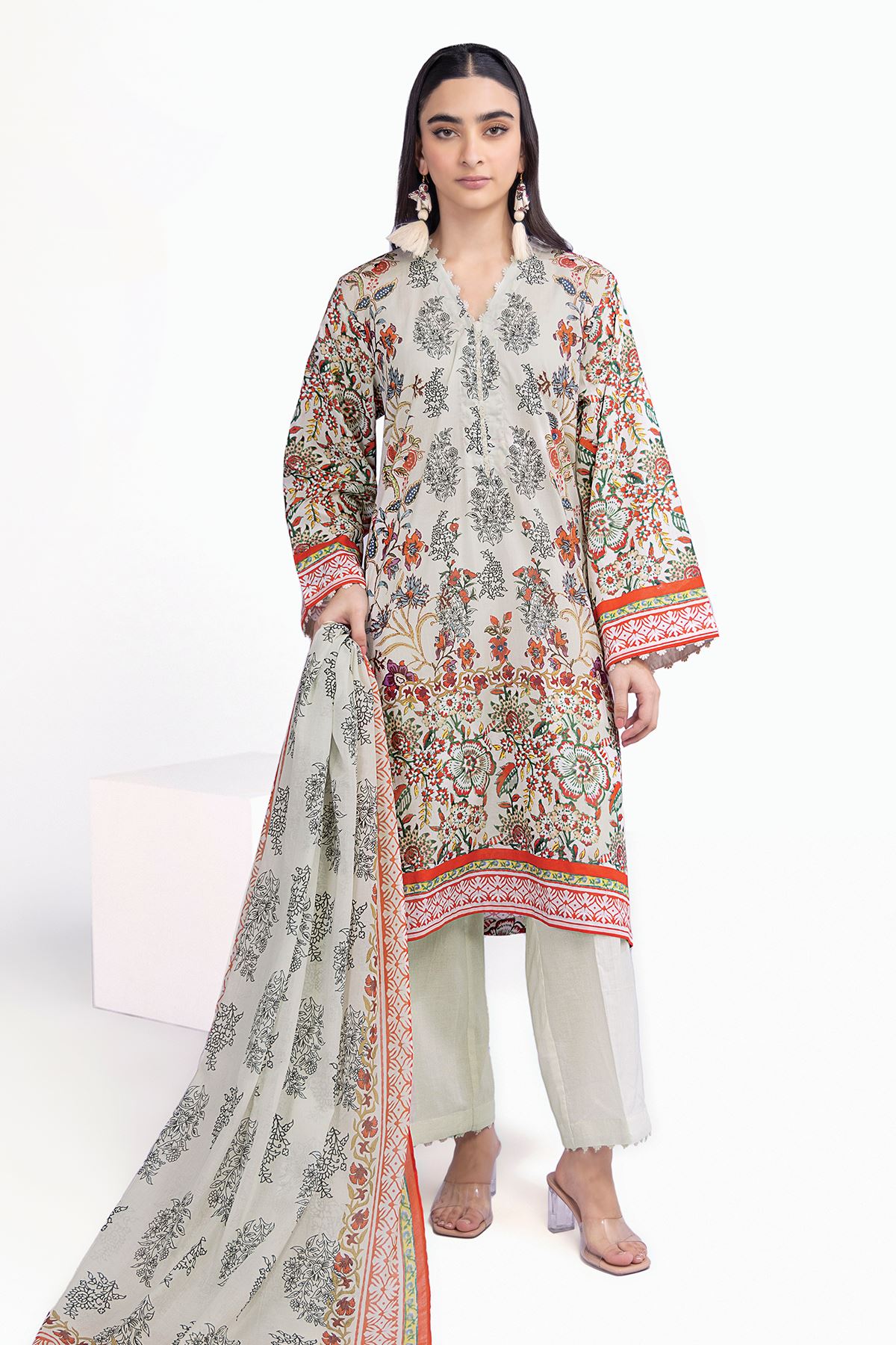 Khaadi Prints Unstitched Lawn Suits 2025 - 237A