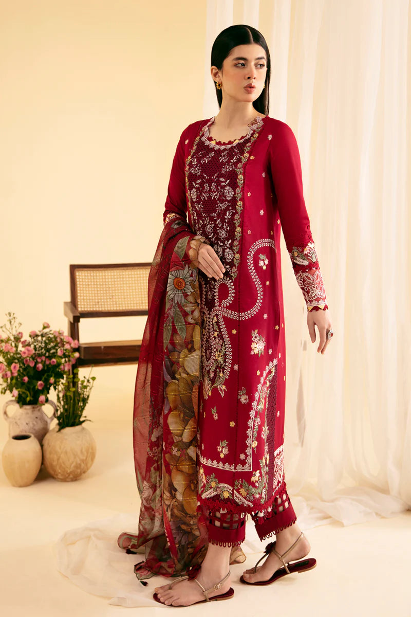 Qlinekari Lawn Suits by Qalamkar | 2024 | SQ-04