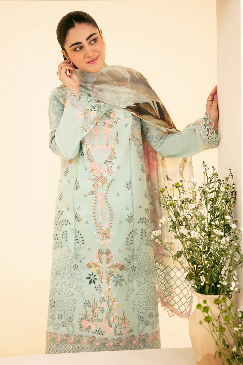 Qlinekari Lawn Suits by Qalamkar | 2024 | SQ-06