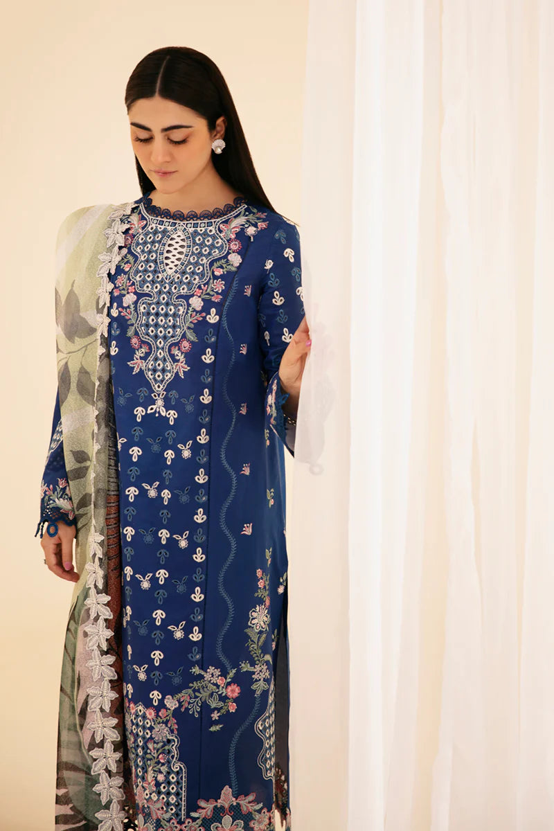 Qlinekari Lawn Suits by Qalamkar | 2024 | SQ-08